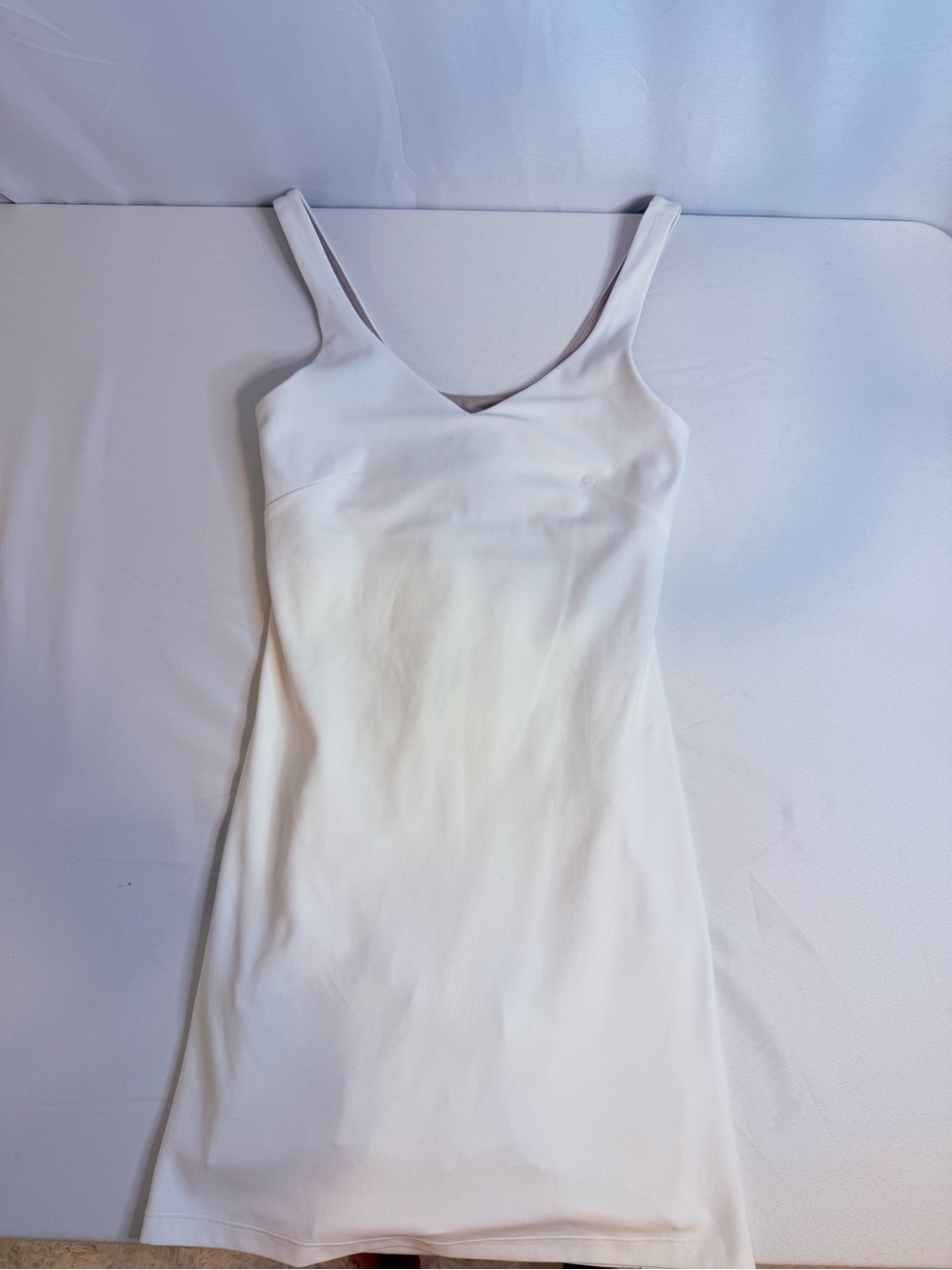 Lululemon Align Dress White Size 4 Built-In Shorts